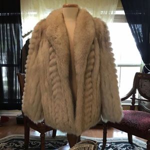 Beautiful Genuine Fox Jacket